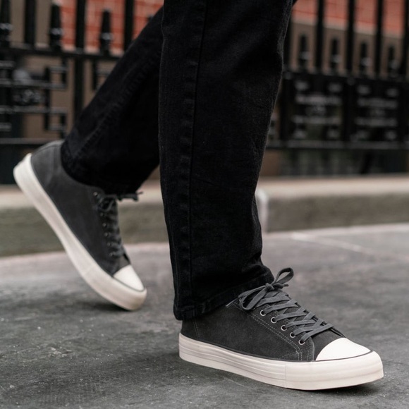 Thursday Boot Co. Retro Low Top Sneakers Size 14 Gray Suede Casual Shoes $160 - Picture 12 of 13